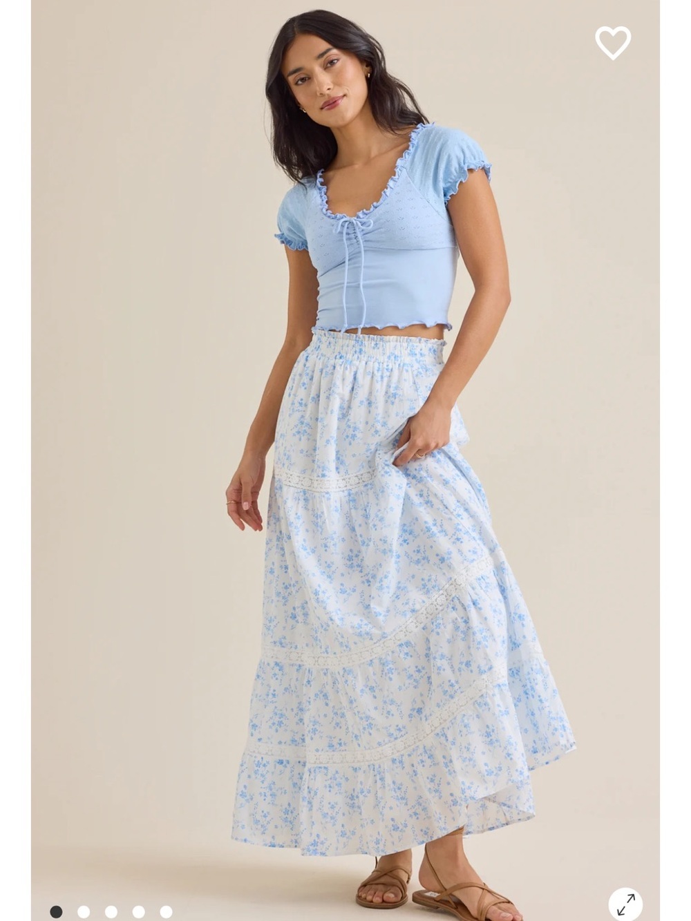 New with tags Altar’d State Adalyn Floral Maxi Skirt